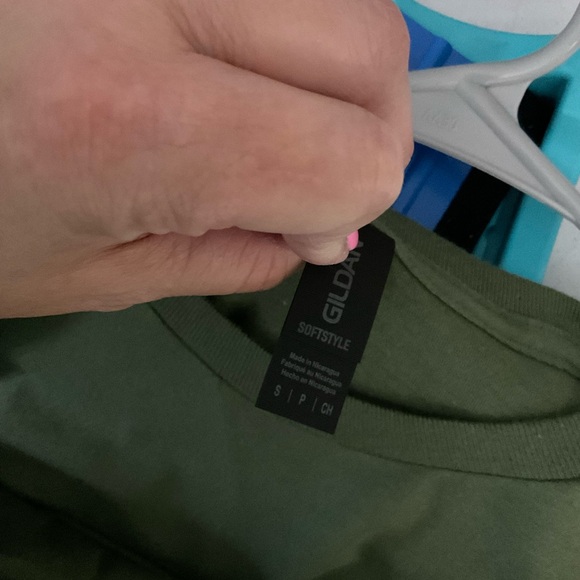 Mary Smiley, Women’s or Men’s T-Shirt, Sizes Small, Medium, Large, Army Green - Picture 5 of 5